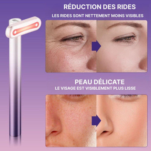 Appareil Soin Visage LED & Microcourant – Pour une Peau Radieuse et Raffermie !